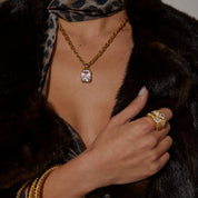 Baguette Necklace
