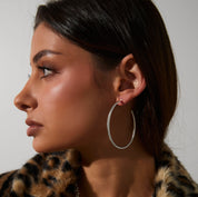 Maxi Bare Braided Hoops