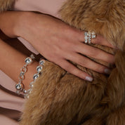 Bague Serpentine Bombée
