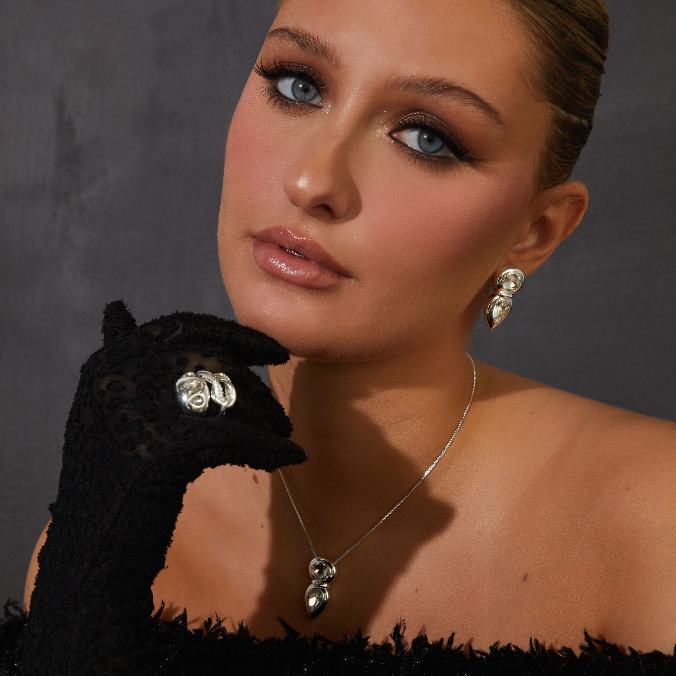 Bague Dôme Gouttes