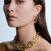 Collier Maillon Ovale