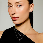 Collier Rond Solitaire