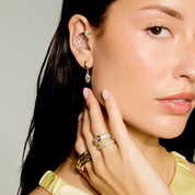 Boutons d'Oreilles Marquise Solitaire