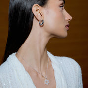 Collier Pendentif Étoile de David Luxueux