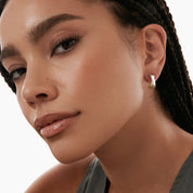X’s Hoop Earrings