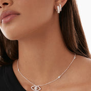 Inside-Out Pavé Huggies