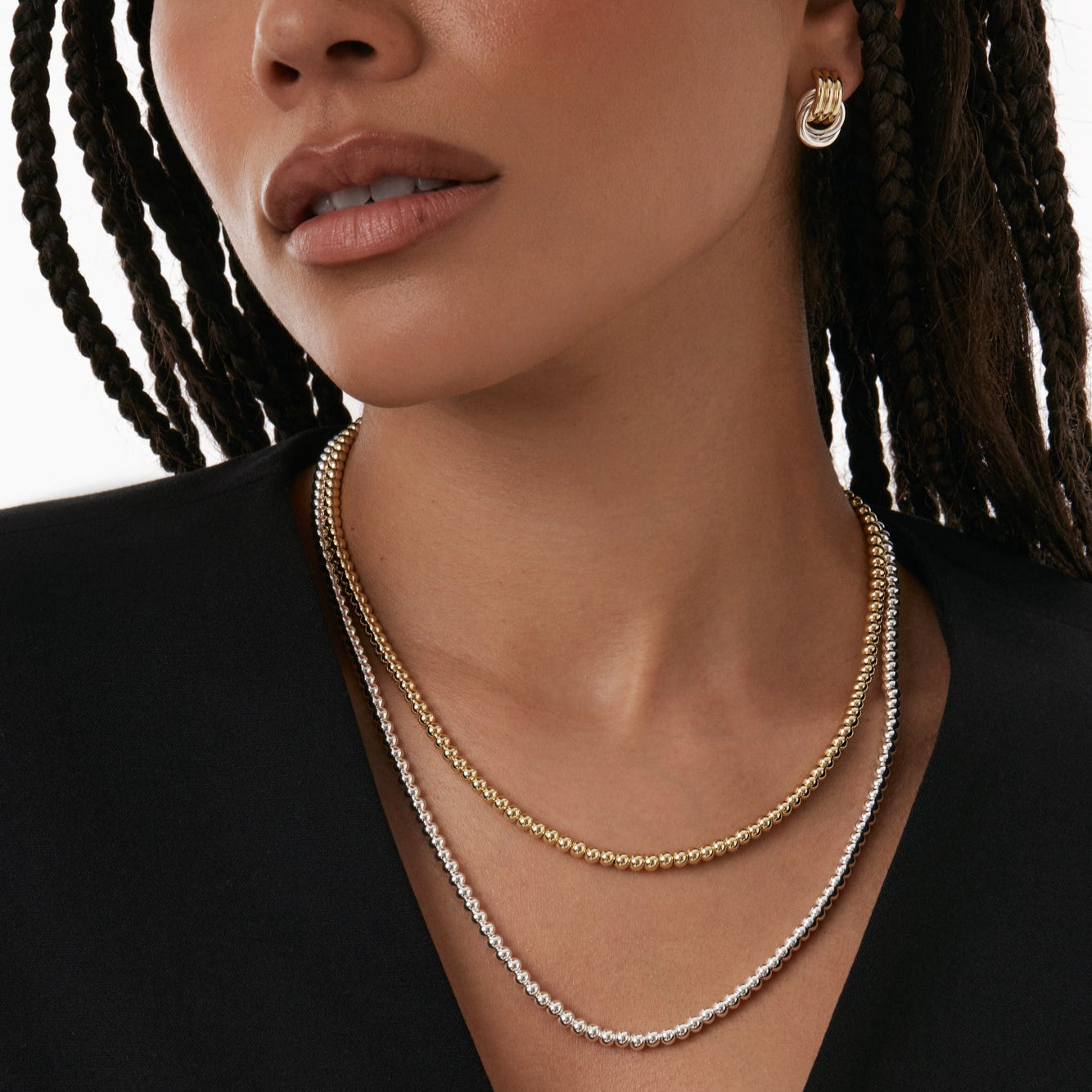 Mini Twist Stud Earrings