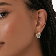 Mini Twist Stud Earrings
