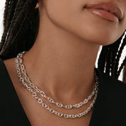 Collier Double Chaîne Convertible