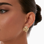 Mini Retro Stud Earrings