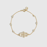 Hamsa Pavé Bracelet