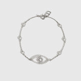 Evil Eye Pavé Bracelet
