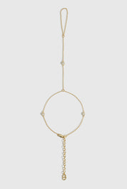 Dainty Round-Cut Hand Chain