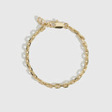 Squoval Chain Bracelet