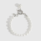 Bracelet de Perles Simple Rang