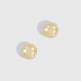 Mini Puffy Dome Stud Earrings
