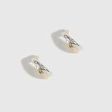 X’s Hoop Earrings