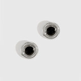 Black Vintage Stud Earrings