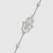 Bracelet Main de Fatma Pavé