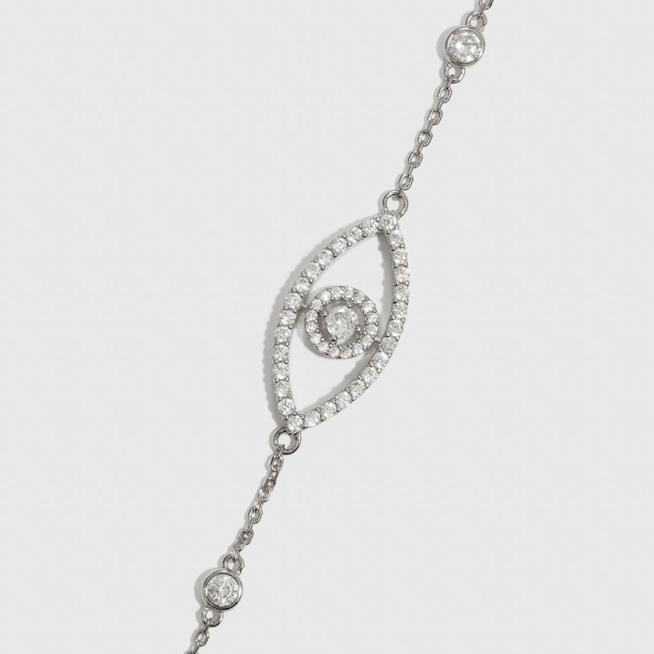 Evil Eye Pavé Bracelet