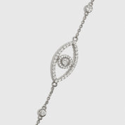 Evil Eye Pavé Bracelet