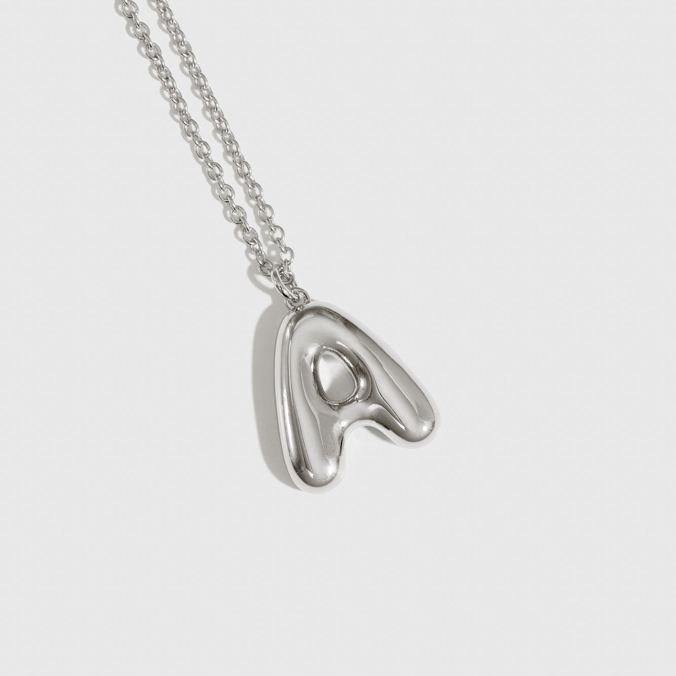 Liquid Bubble Letter Pendant