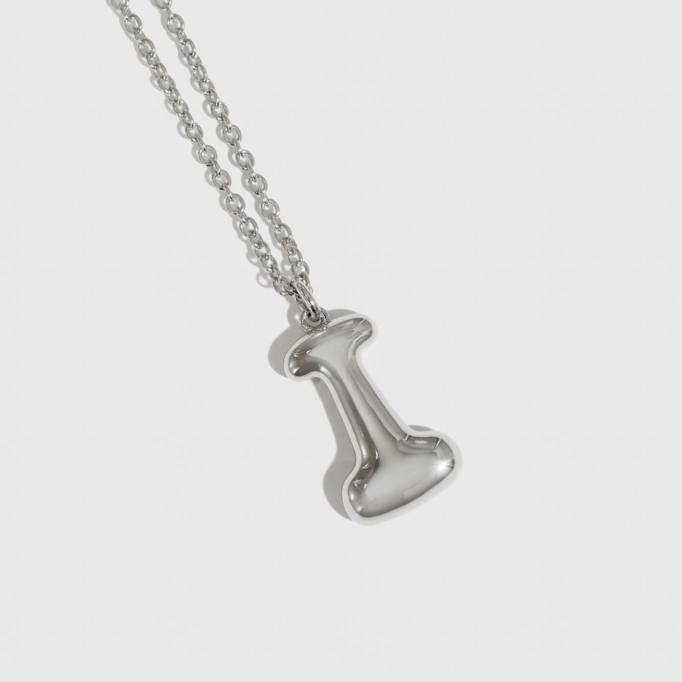 Liquid Bubble Letter Pendant