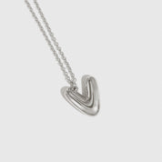 Liquid Bubble Letter Pendant