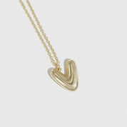 Liquid Bubble Letter Pendant