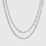 Collier Double Chaîne Convertible
