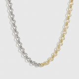 Maximalist Rolo Pavé Necklace