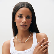 Collier Perles d'Eau Douce Rondes