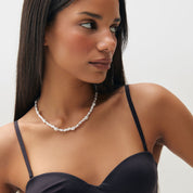 Collier Pépites Perlées