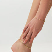 Paper Clip Chain Bracelet