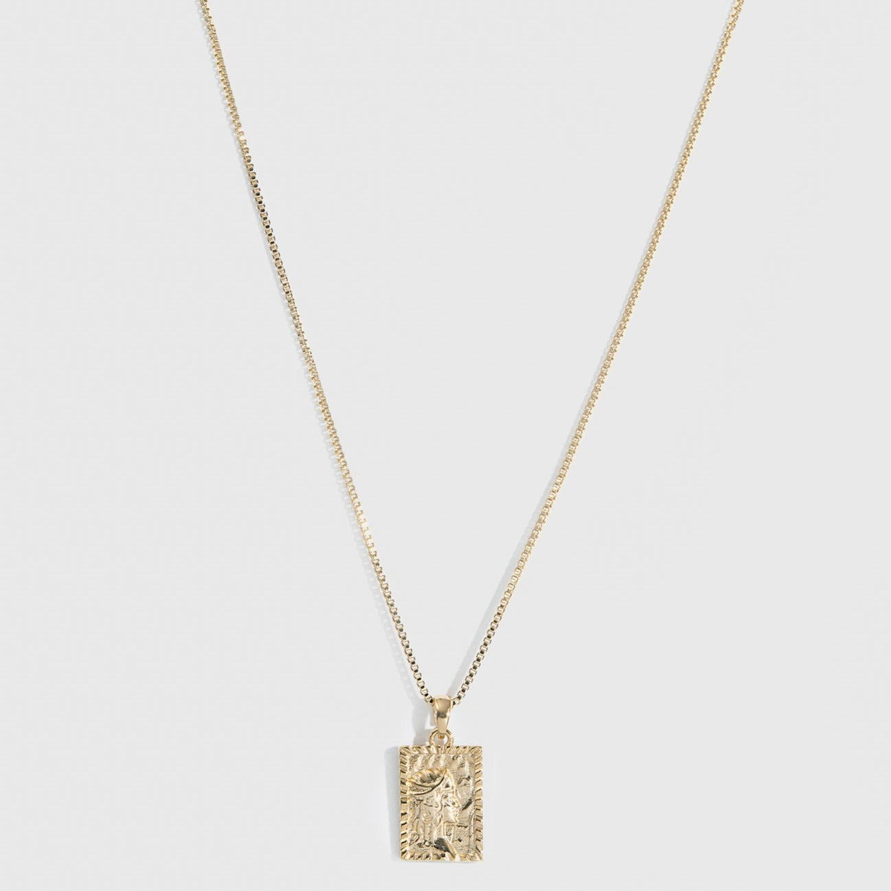 14k gold plated sterling silver 925 Strong necklace, shown on a plain background.