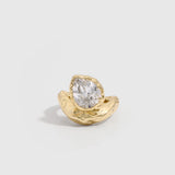Bague Goutte Organique