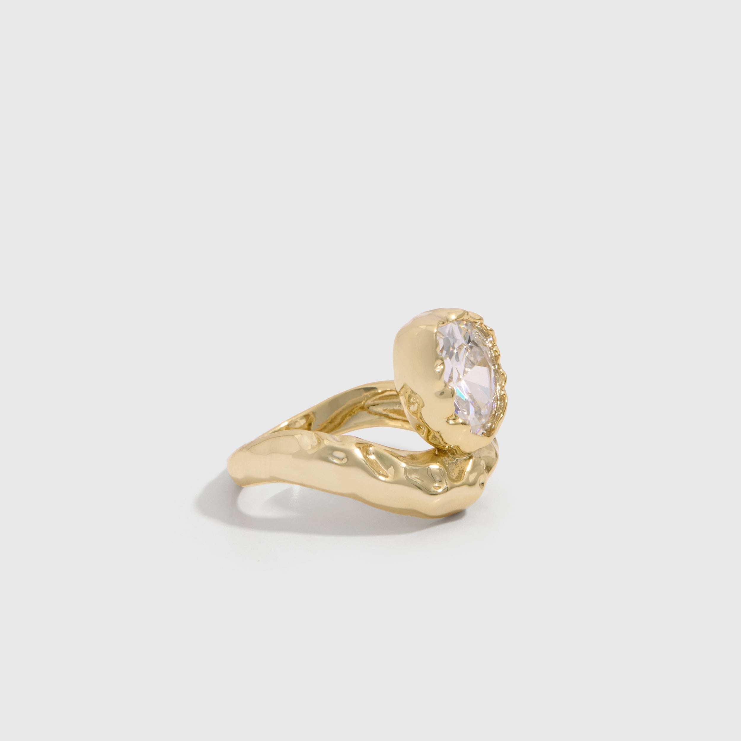 Bague Goutte Organique