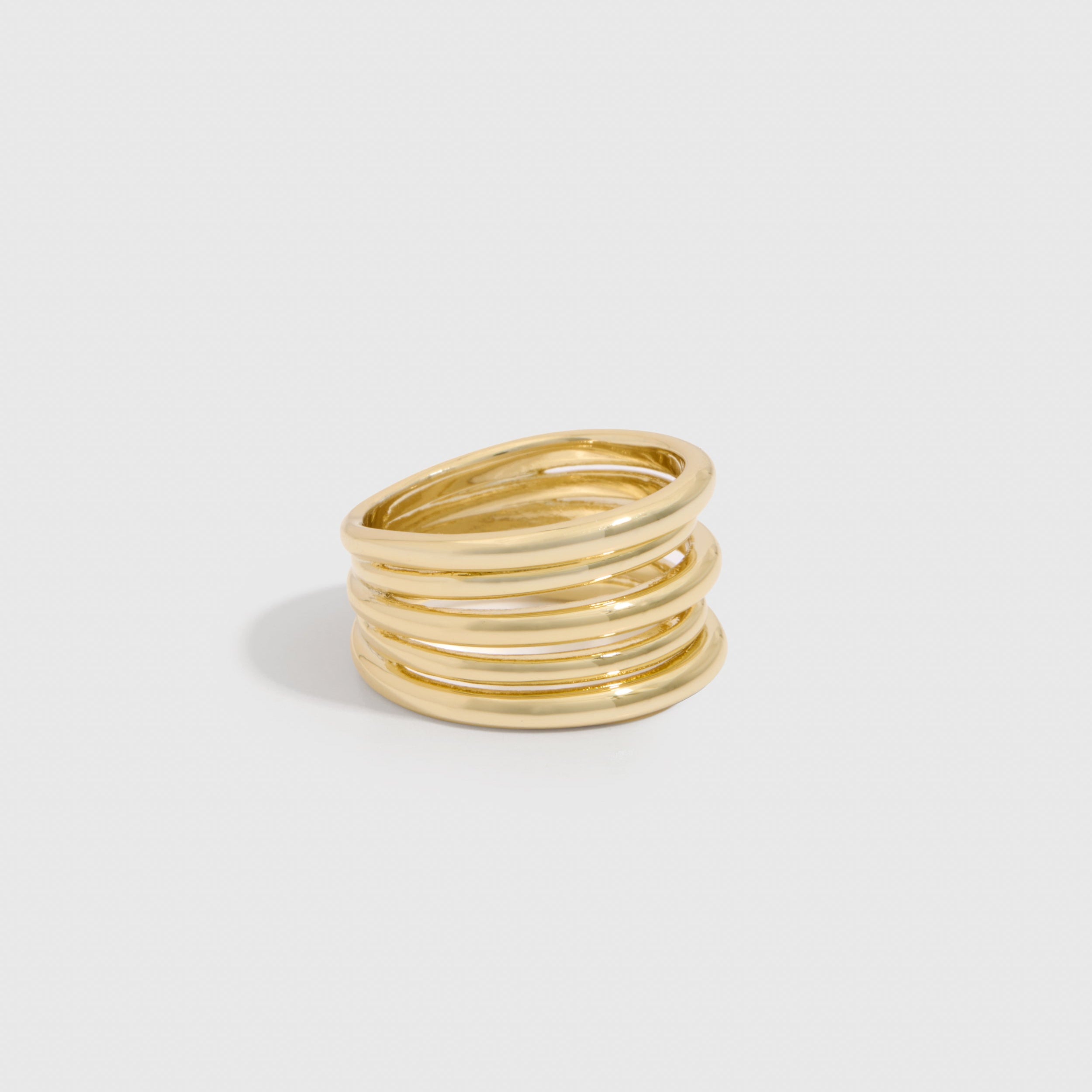 Bague Anneaux Empilés
