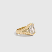 Bague Émeraude Organique
