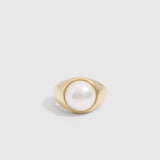 Bague Dôme Perle