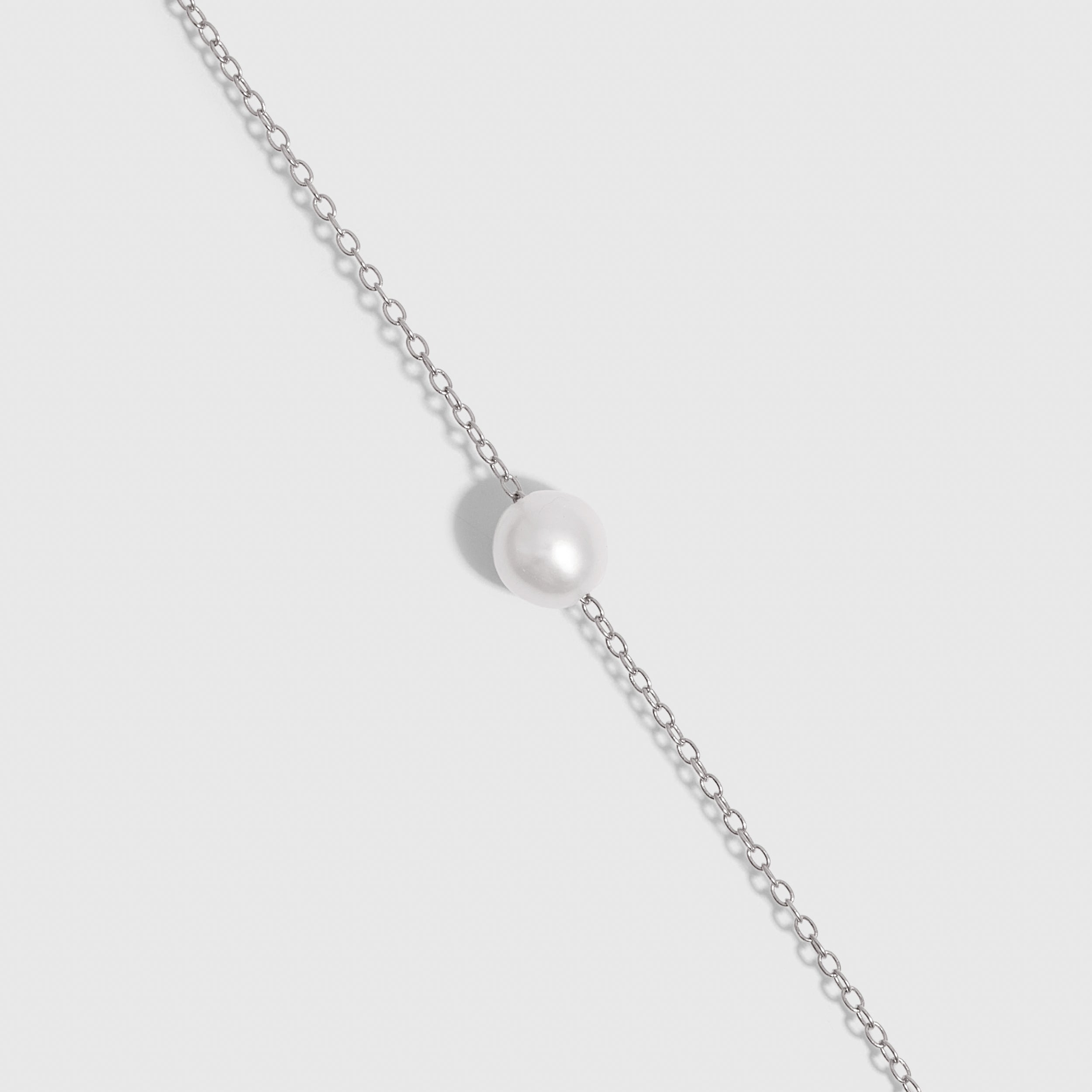Collier Pendentif Perle Solitaire
