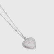 Collier Pendentif Médaillon Cœur