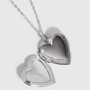 Collier Pendentif Médaillon Cœur