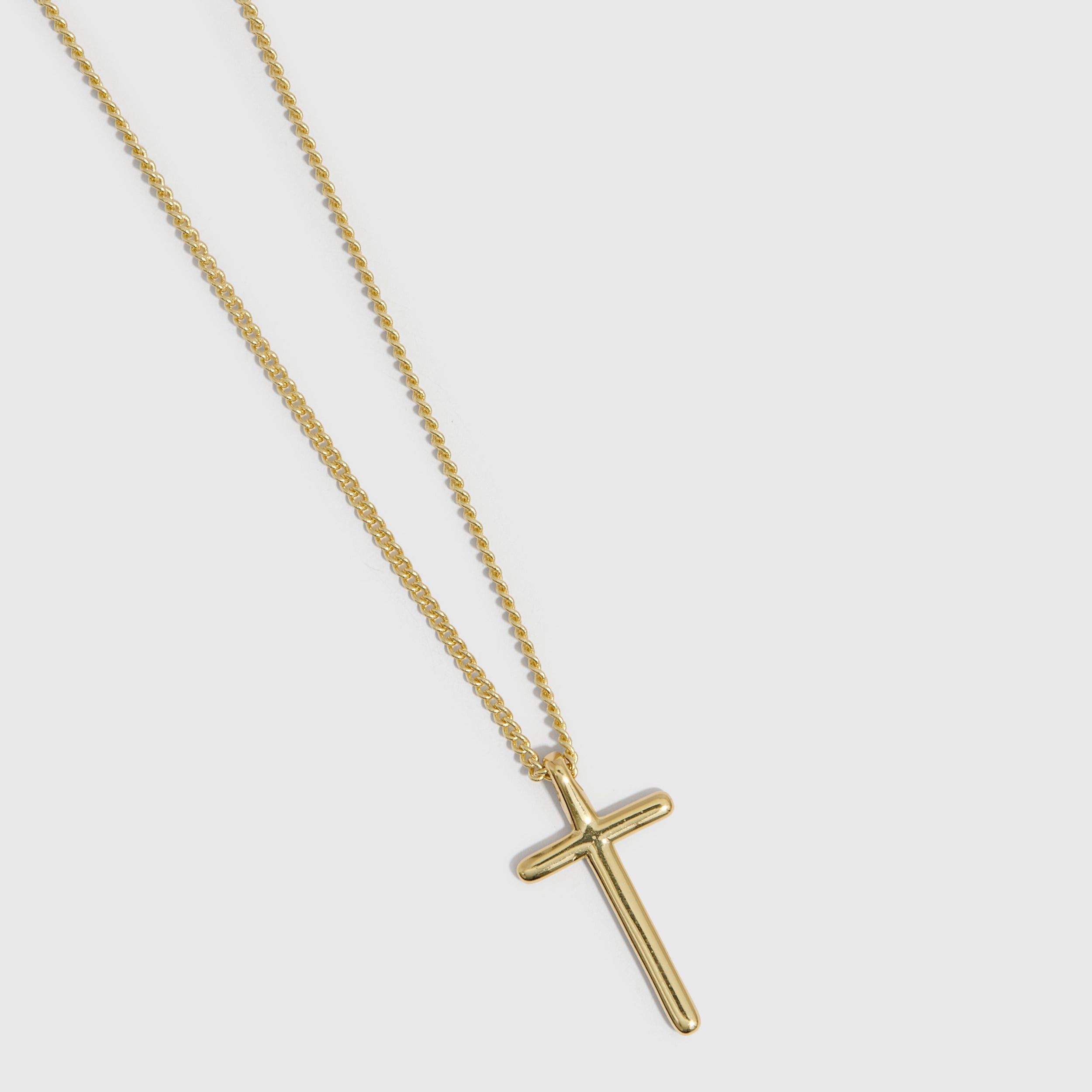 Collier Pendentif Croix Simple