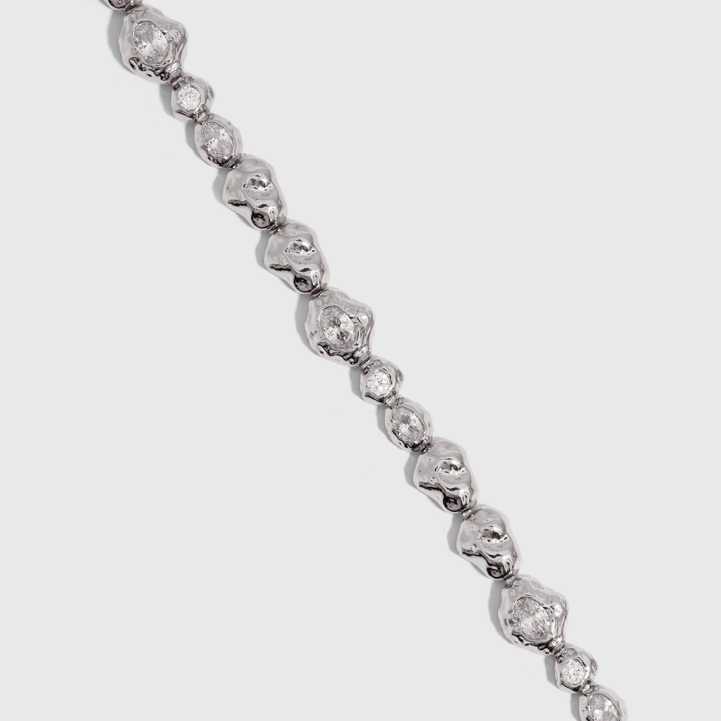Collier Tennis Pépites Multi