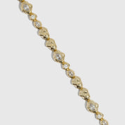 Collier Tennis Pépites Multi