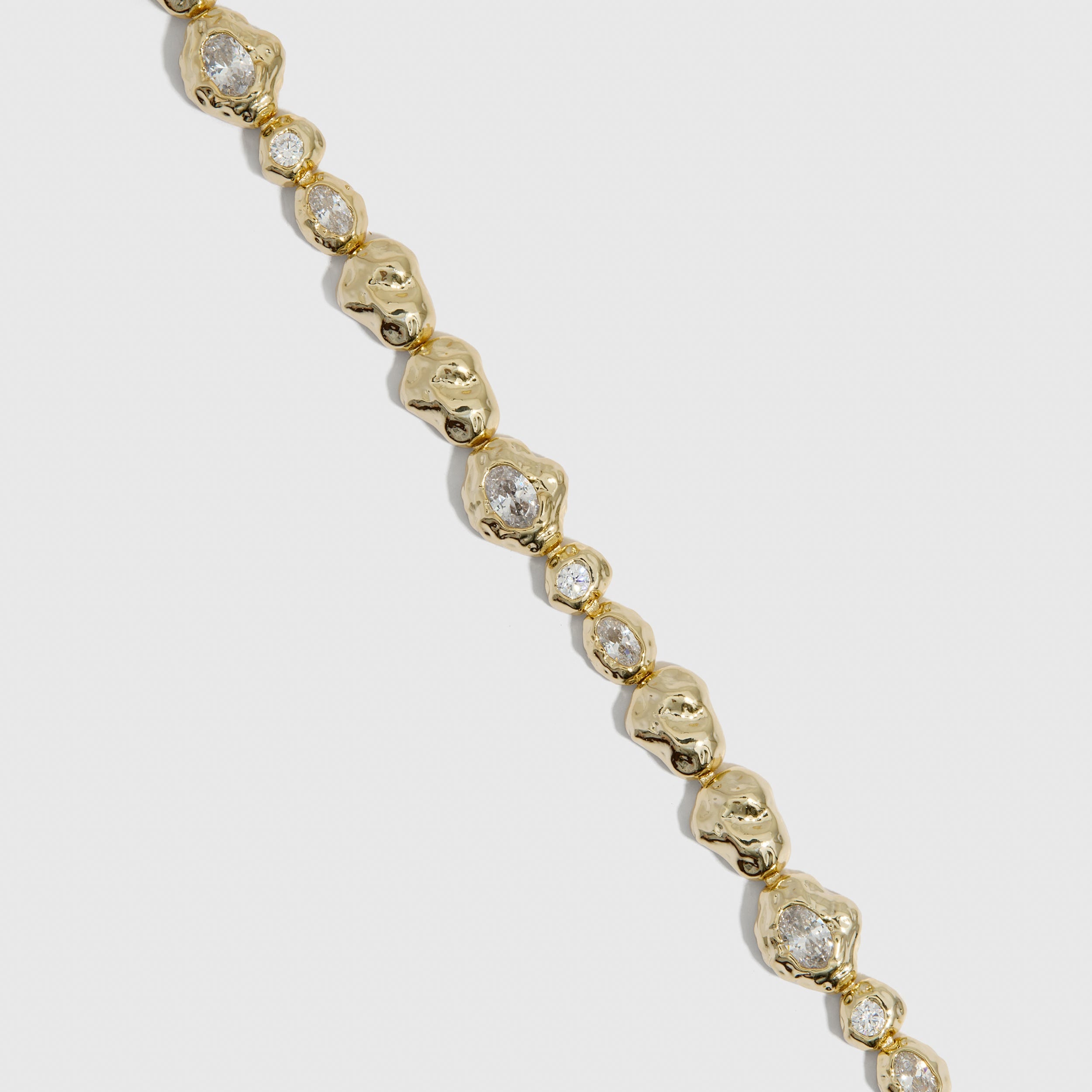 Collier Tennis Pépites Multi