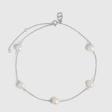 Bracelet de Cheville Perles Espacées