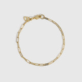 Paper Clip Chain Bracelet