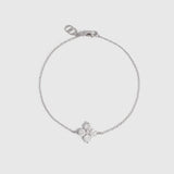 Clover Solitaire Bracelet